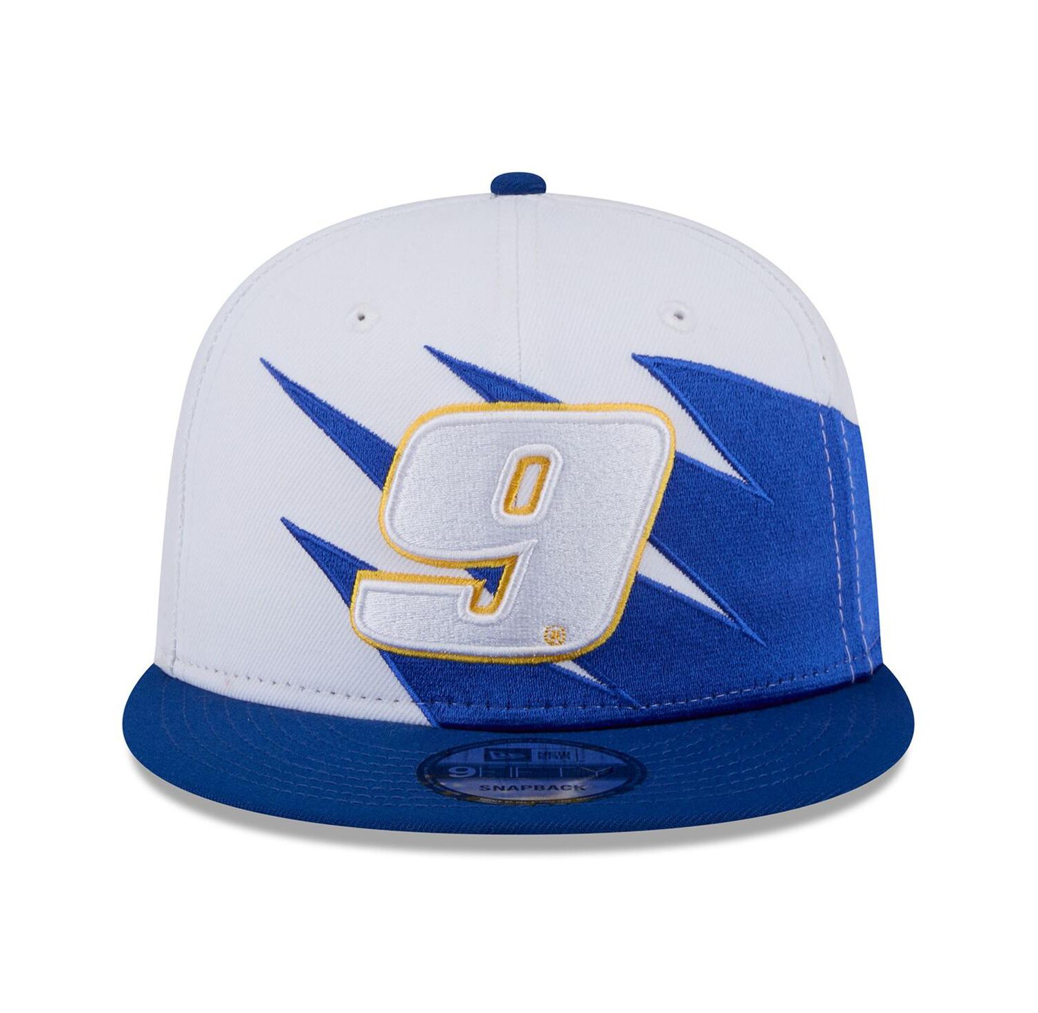 Men's Blue Chase Elliott Jagged 9FIFTY Snapback Hat