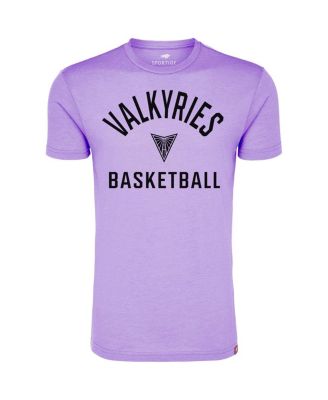 Men's and Women's&nbsp;Violet Golden State Valkyries Super-Soft Comfy Tri-Blend T-Shirt