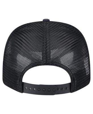 Men's Navy/Black Jacksonville Jaguars Adventure Drinks Pattern 9SEVENTY Stretch-Snap Hat