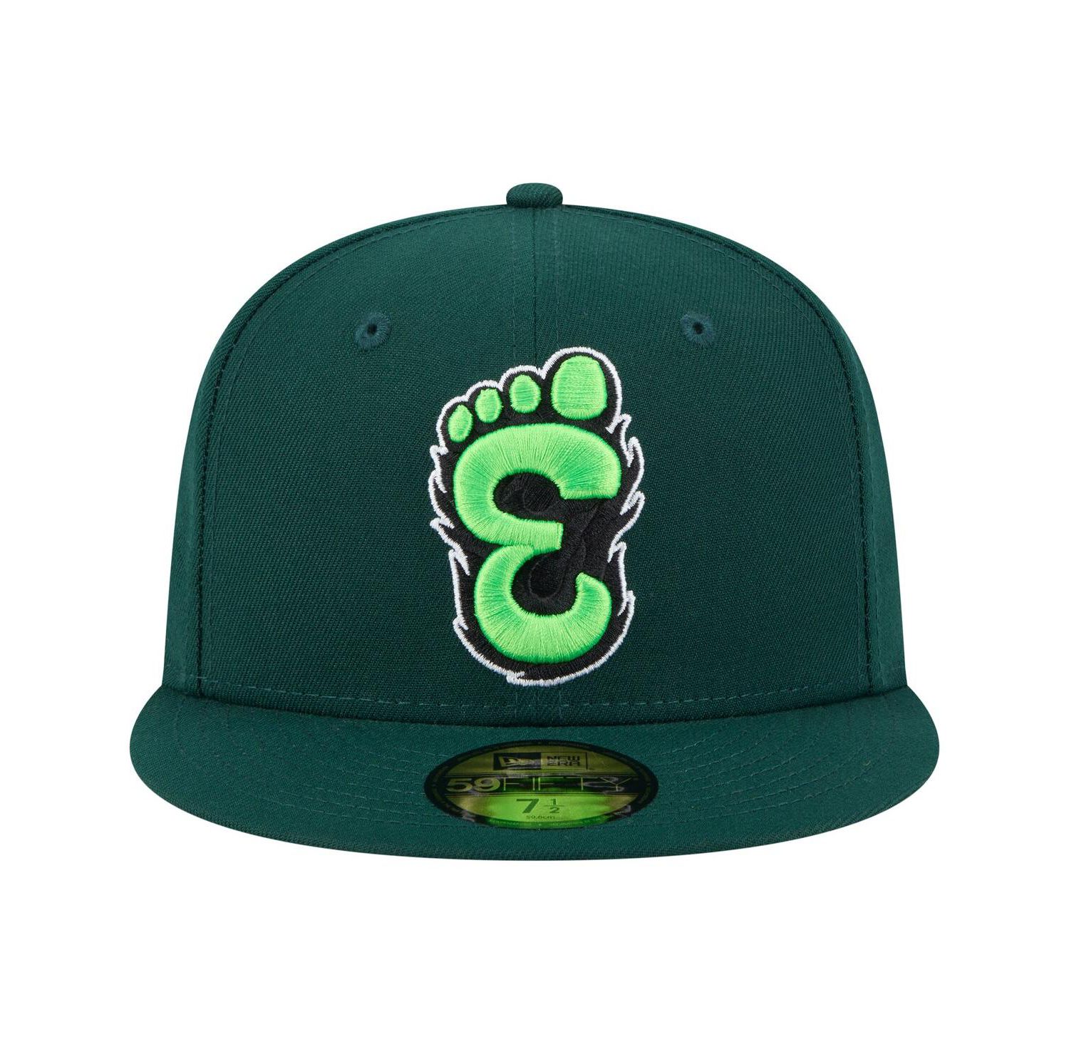 Men's Green Eugene Emeralds Authentic Collection 59FIFTY Fitted Hat