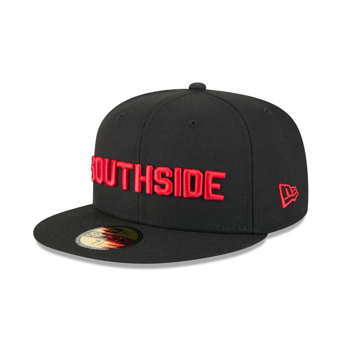 Мужские головные уборы New Era Black Chicago White Sox 2025 City Connect Fan Pack 59FIFTY Fitted Hat — фото 3