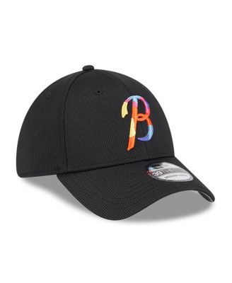 Men's Black Baltimore Orioles City Connect Batting Practice 39THIRTY Flex Hat