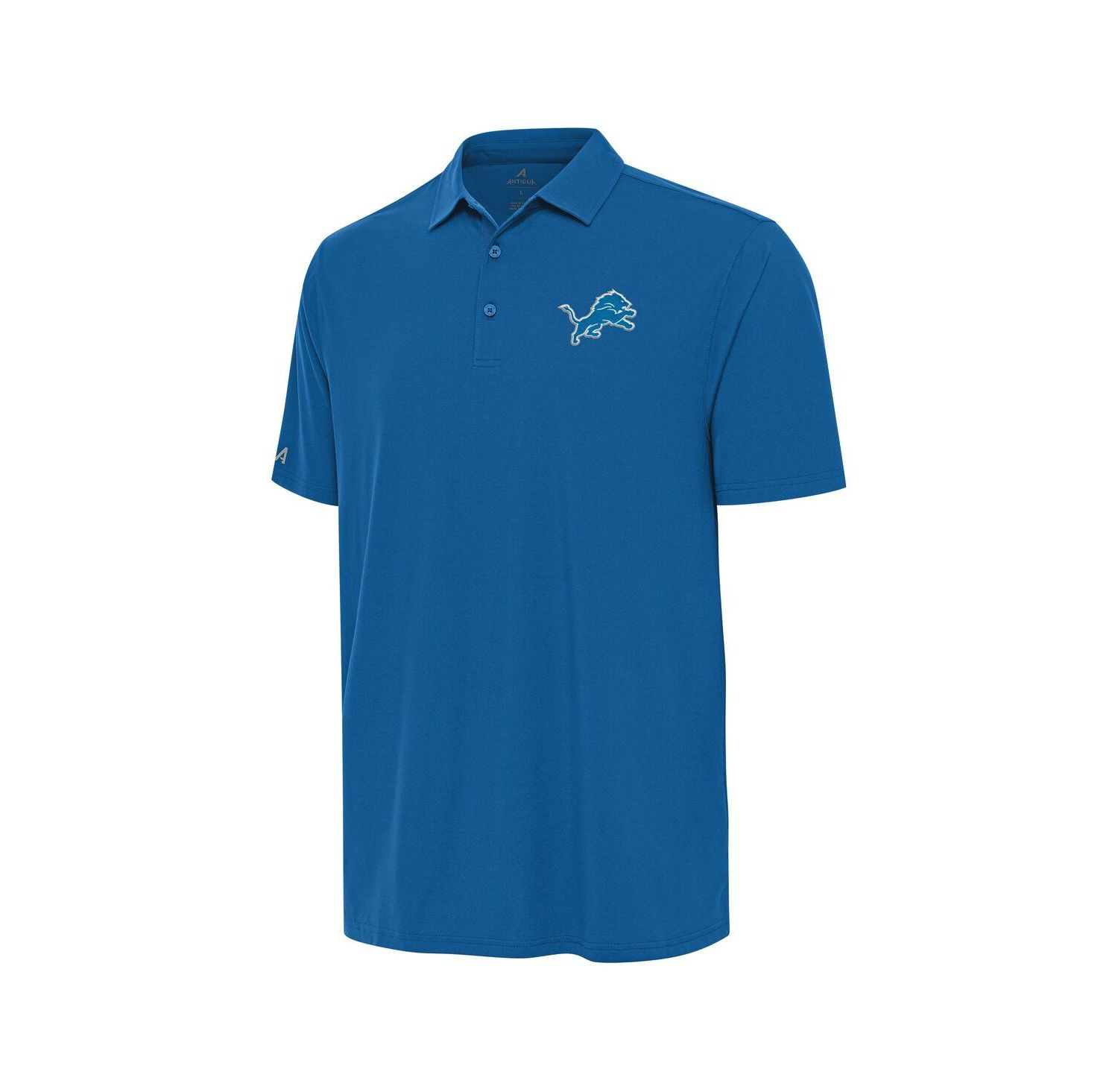 Men's Blue Detroit Lions Era Polo Shirt