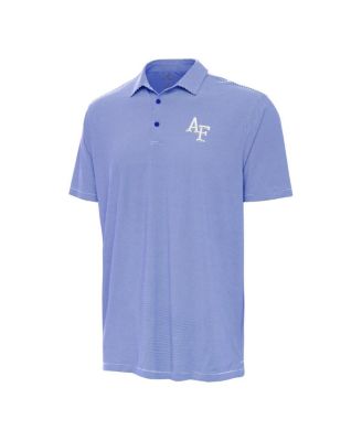Antigua - Men's Royal/White Air Force Falcons Twine Polo