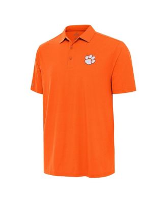 Antigua - Men's Orange Clemson Tigers Era Polo