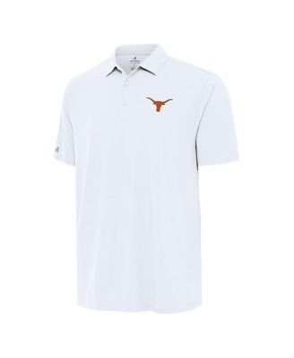 Antigua - Men's White Texas Longhorns Era Polo