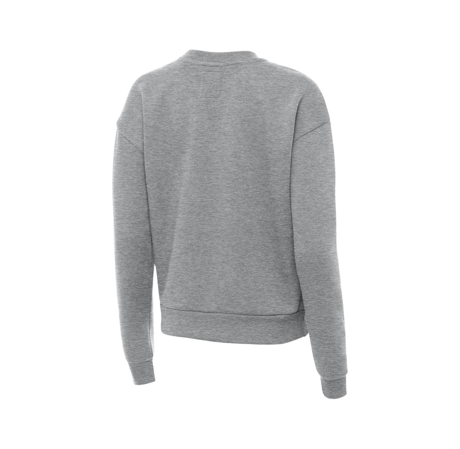 Women's Heather Gray Detroit Lions Victory Pullover Sweatshirt