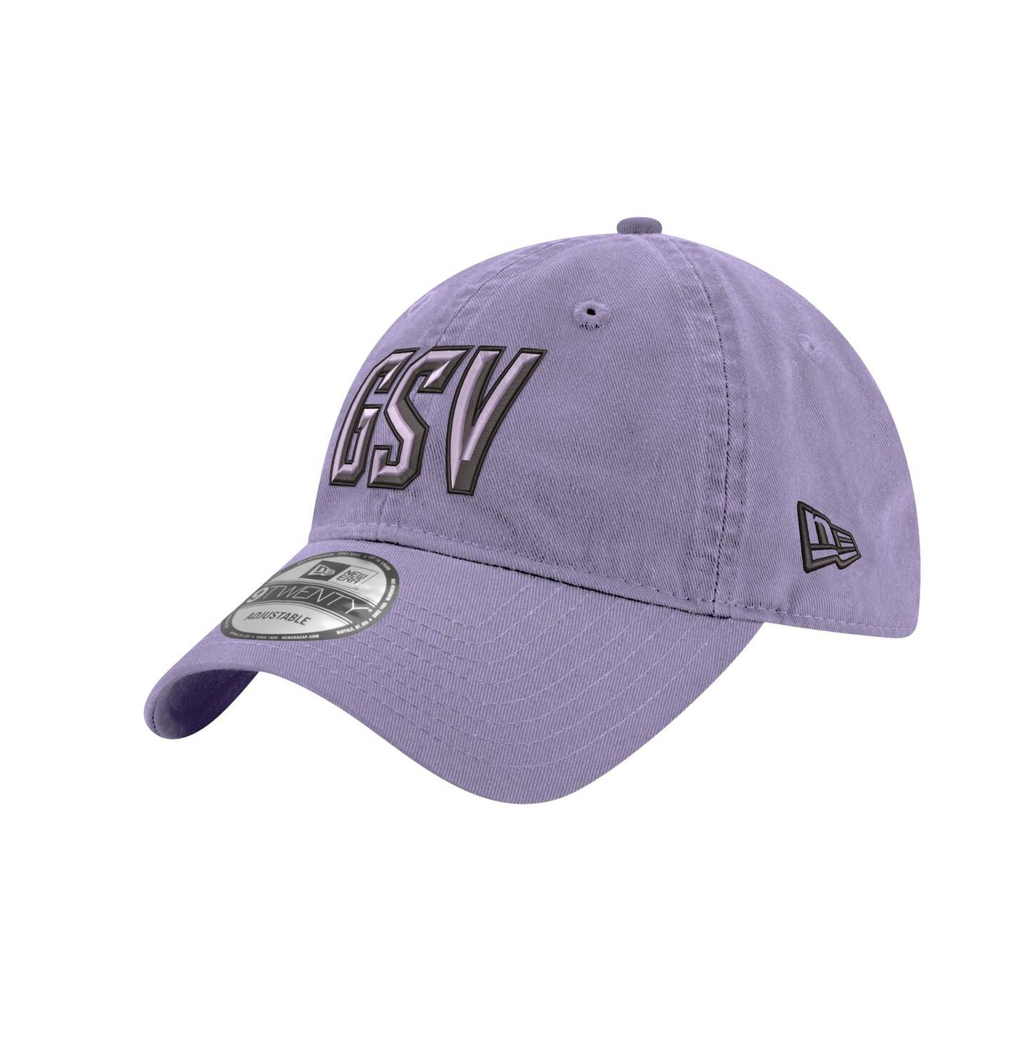 Кепка New Era Violet Golden State Valkyries Core 9TWENTY Adjustable Hat — фото 1