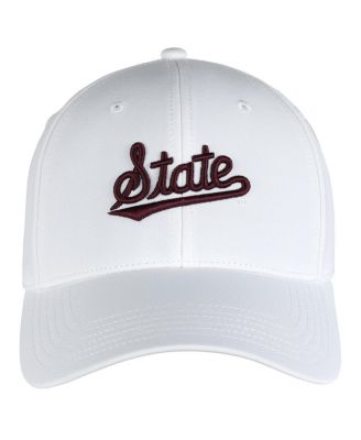 Men's White Mississippi State Bulldogs Stratus Aerosphere Adjustable Hat