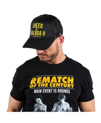Men's and Women's Black Rocky Rematch Of The Century Trucker Adjustable Hat