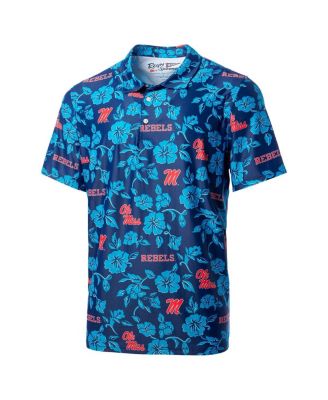 Men's Navy Ole Miss Rebels Performance Polo Shirt