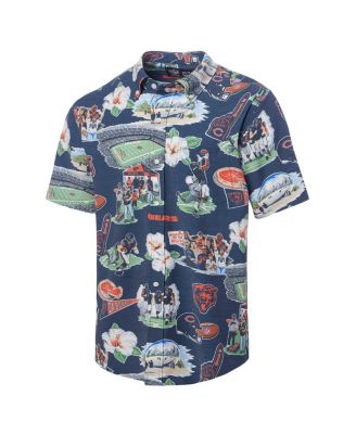 Men's Navy Chicago Bears Scenic Button-Down Shirt