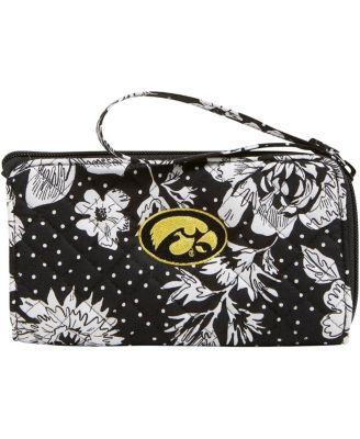 Vera Bradley - Iowa Hawkeyes Rain Garden Front-Zip Wristlet
