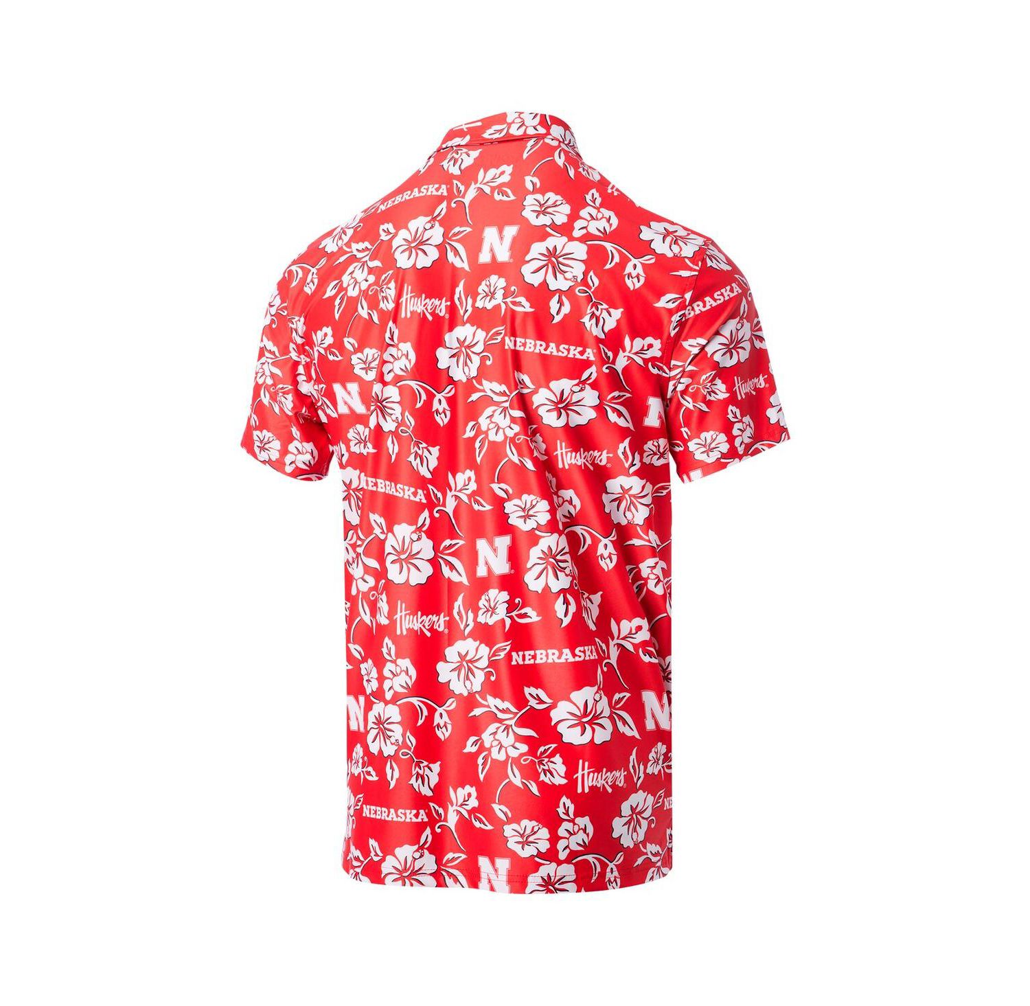 Men's Scarlet Nebraska Huskers Performance Polo Shirt