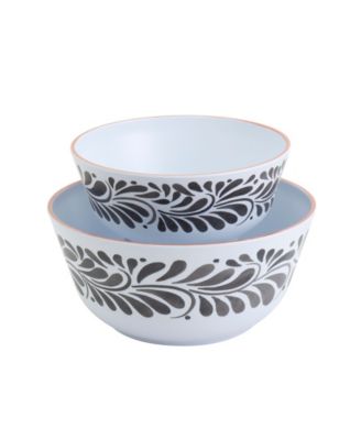 Melamine Serving Bowls, Set of 2