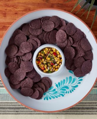 Melamine Chip & Dip Platter, 16"