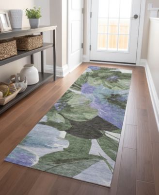 Chantille Machine Washable ACN1489 2'3"x7'6" Runner Area Rug