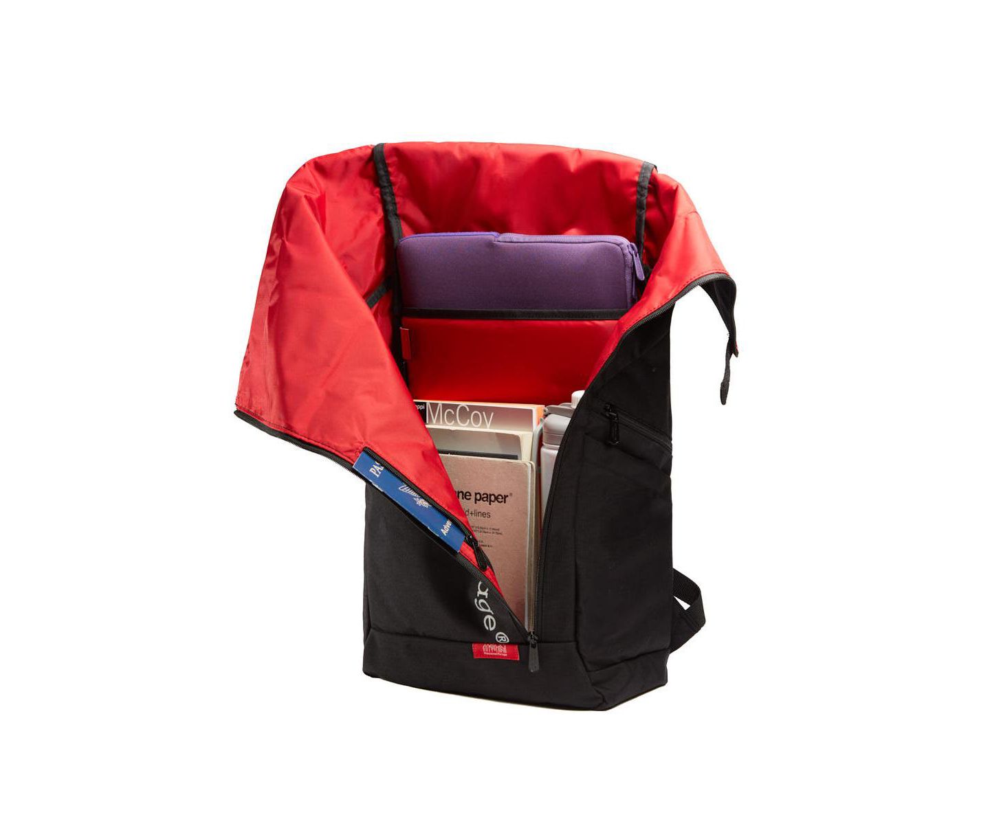Рюкзак Manhattan Portage Pace Roll Top Buckle, цвет: Чёрный — фото 4
