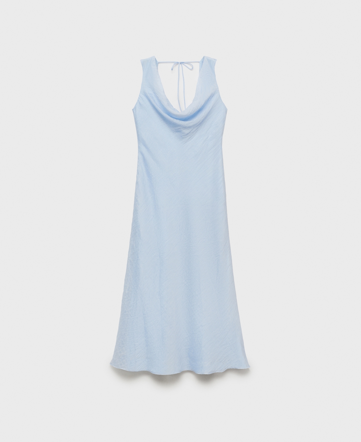 Mango Cowl Neck Sleeveless Dress