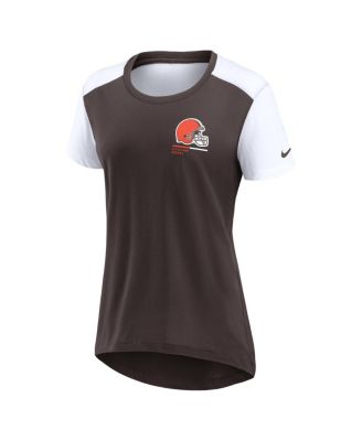 Women's&nbsp;Brown Cleveland Browns Performance Fashion T-Shirt