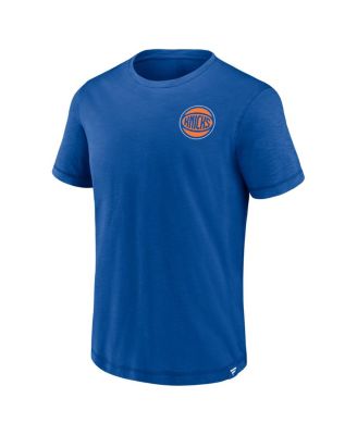 Men's Royal New York Knicks Slub Team T-Shirt