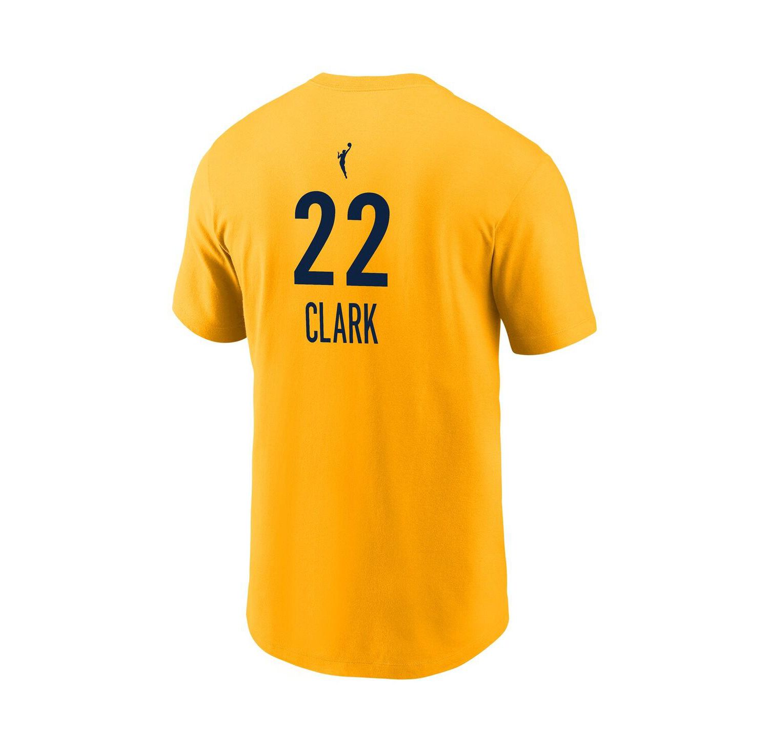 Men's and Women's Caitlin Clark Gold Indiana Fever Name & Number T-Shirt