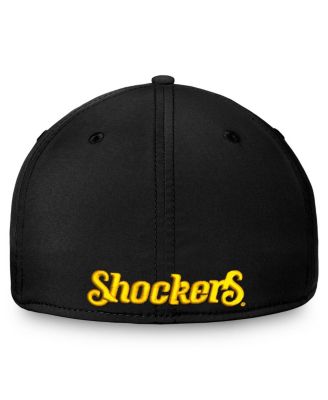 Men's Black Wichita State Shockers Reflex 2.0 Logo Flex Hat