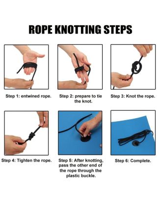 Blue Water Floating Mat Foam Pad, 9x6FT Bouncy Tear-Resistant XPE Foam