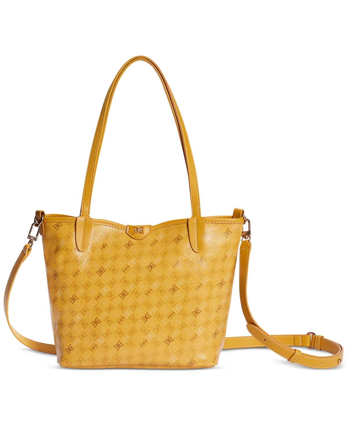 Harper Small Shopper Tote - Mustard