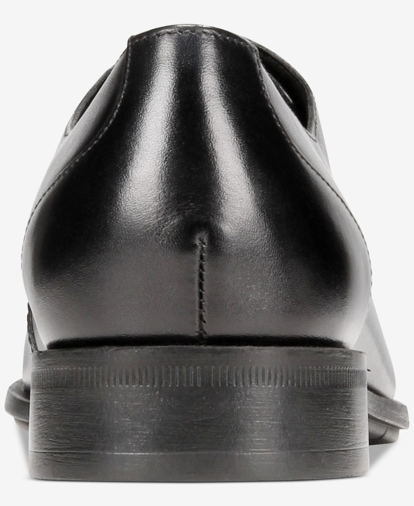 Обувь Hugo Boss Men's Colby Cap Toe Derby Dress Shoes, цвет: Чёрный — фото 5