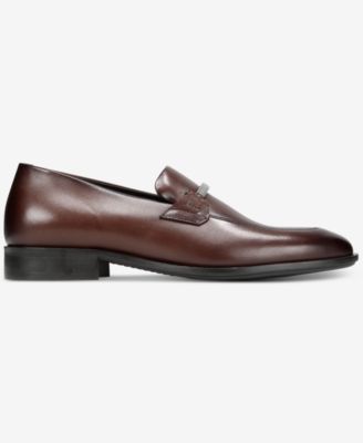 BOSS by Men's Colby Italian Leather Bit Loafers