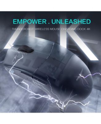 ML903 Wireless Gaming Mouse with RGB Charging Dock, 26K DPI, 65g Ultra-Lightweight, Tri-Mode Connectivity, 70Hrs+ Battery, 4K Polling Rate