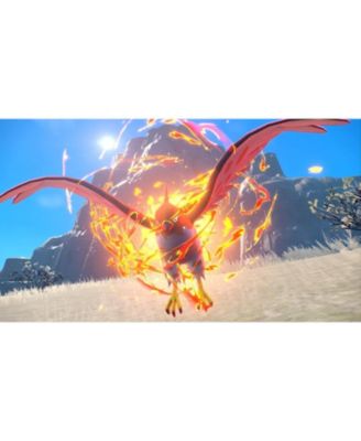 Switch Neon Red & Blue OLED Console with Pokemon Scarlet, Nintendo $20 eShop Gift Card, MightySkins Console and Controller Skin Voucher and 2