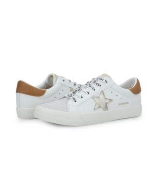 GRANDE WHITE/TAN/GOLD/GREY Women's Sneaker by Vintage Havana