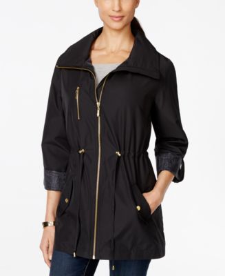 JM Collection Roll-Tab-Sleeve Anorak Jacket, Only at Macy's - Jackets ...