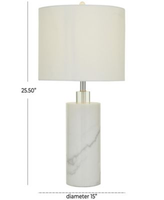 25.50" Marble Modern Table Lamp