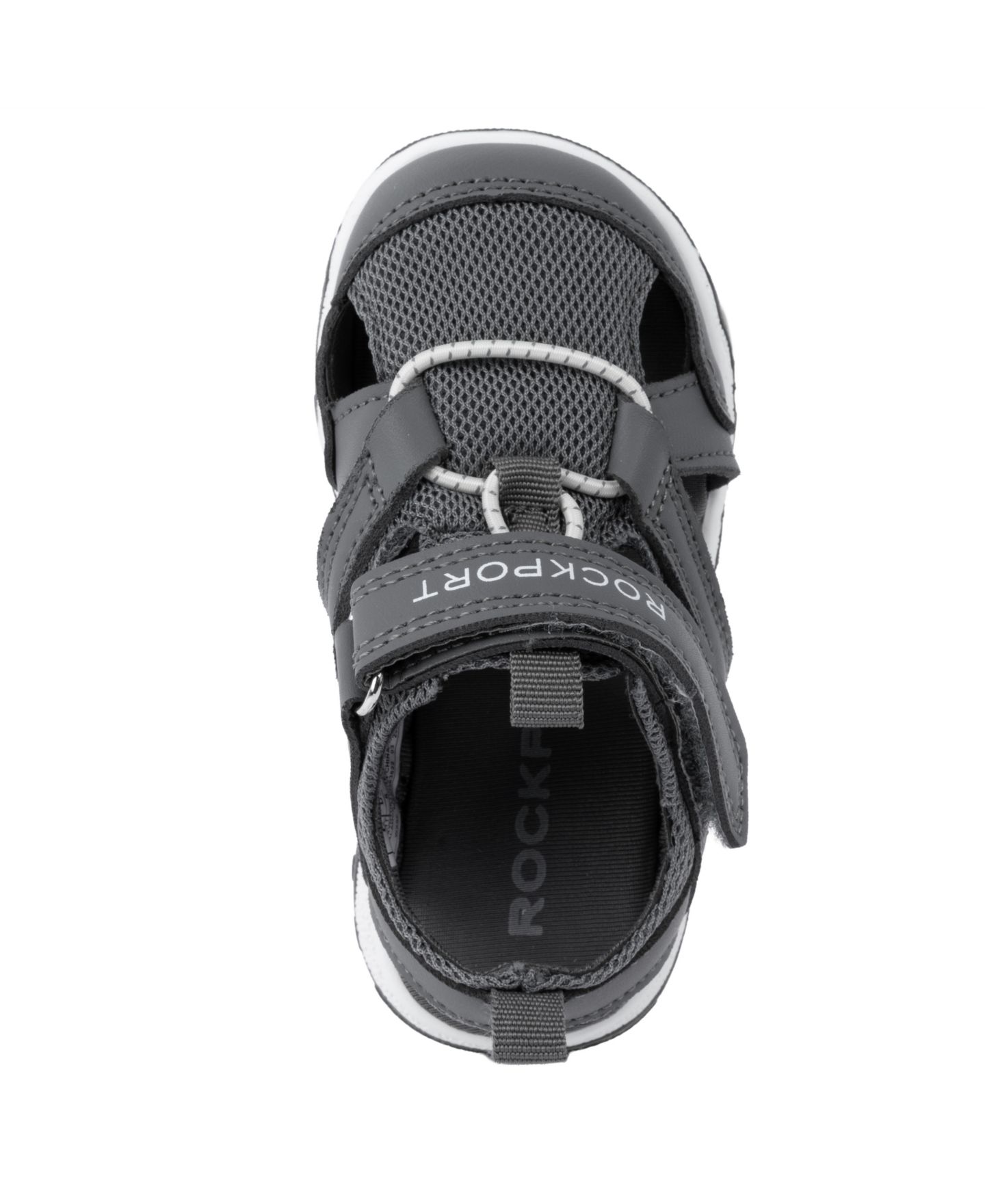 Сандалии Rockport Rowan Closed Toe Sandals для мальчиков, цвет: Серый — фото 4