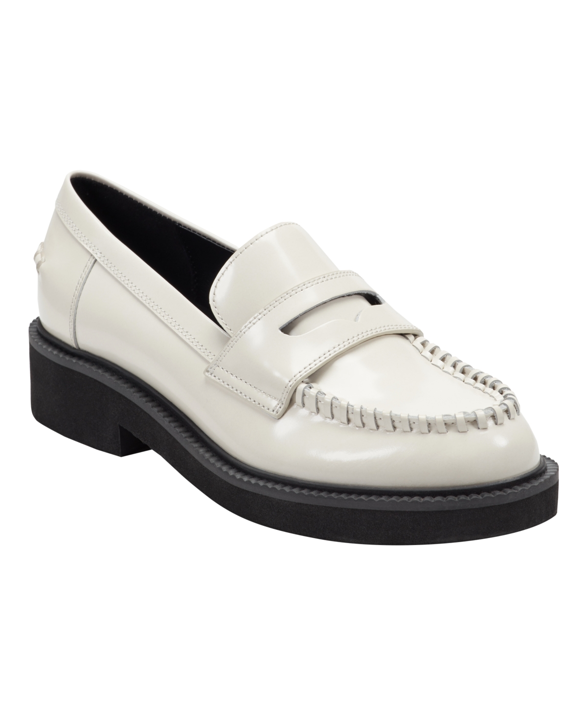 Marc Fisher Ltd Dagman Penny Loafer In White