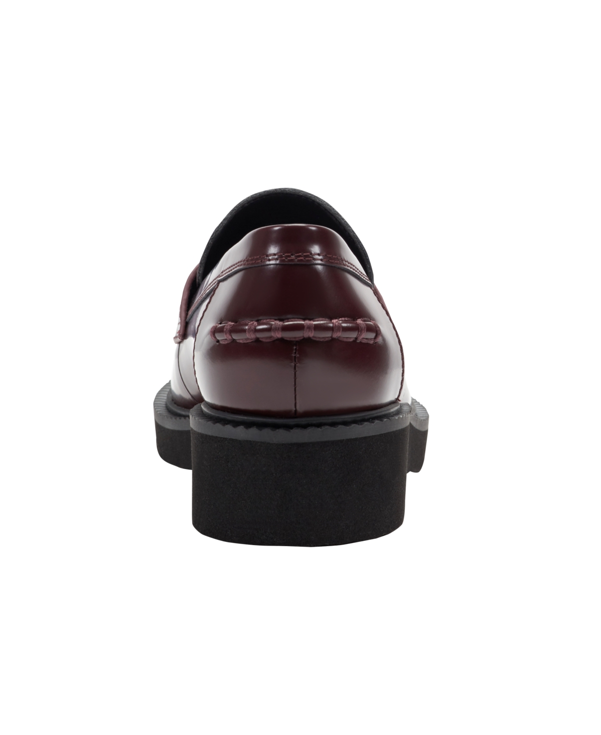 Marc Fisher Ltd Dagman Penny Loafer In Burgundy