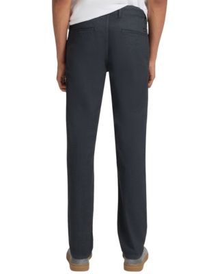 Men's Printed Stretch Cotton Slim-Fit Pants