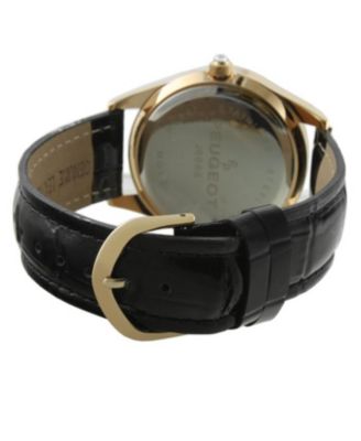 Women's Couture Gold Watch Leopard Dial Swarovski Crystal