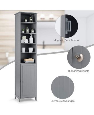 72 Inches Tall Freestanding Bathroom Storage Cabinet