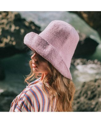 BLOOM Crochet Sun Hat In Lilac Purple