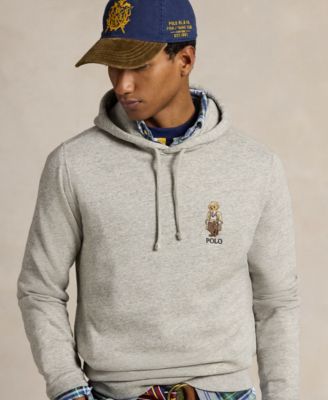 Men's Polo Bear Fleece Hoodie