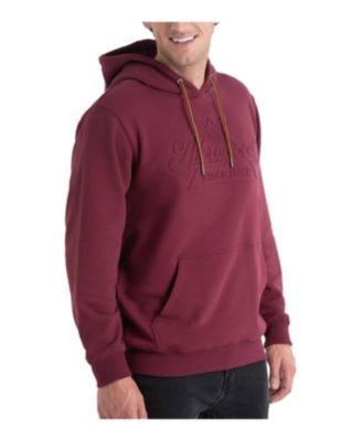 Men's Heavyweight Embossed Logo Pullover Hoodie