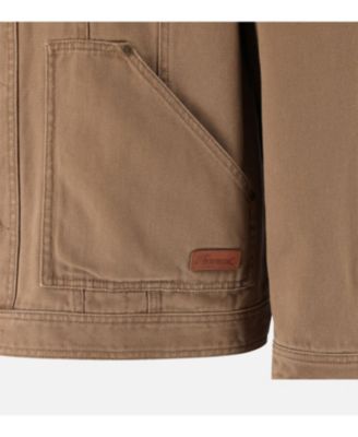 Men's Stone Wash Canvas Trucker Jacket