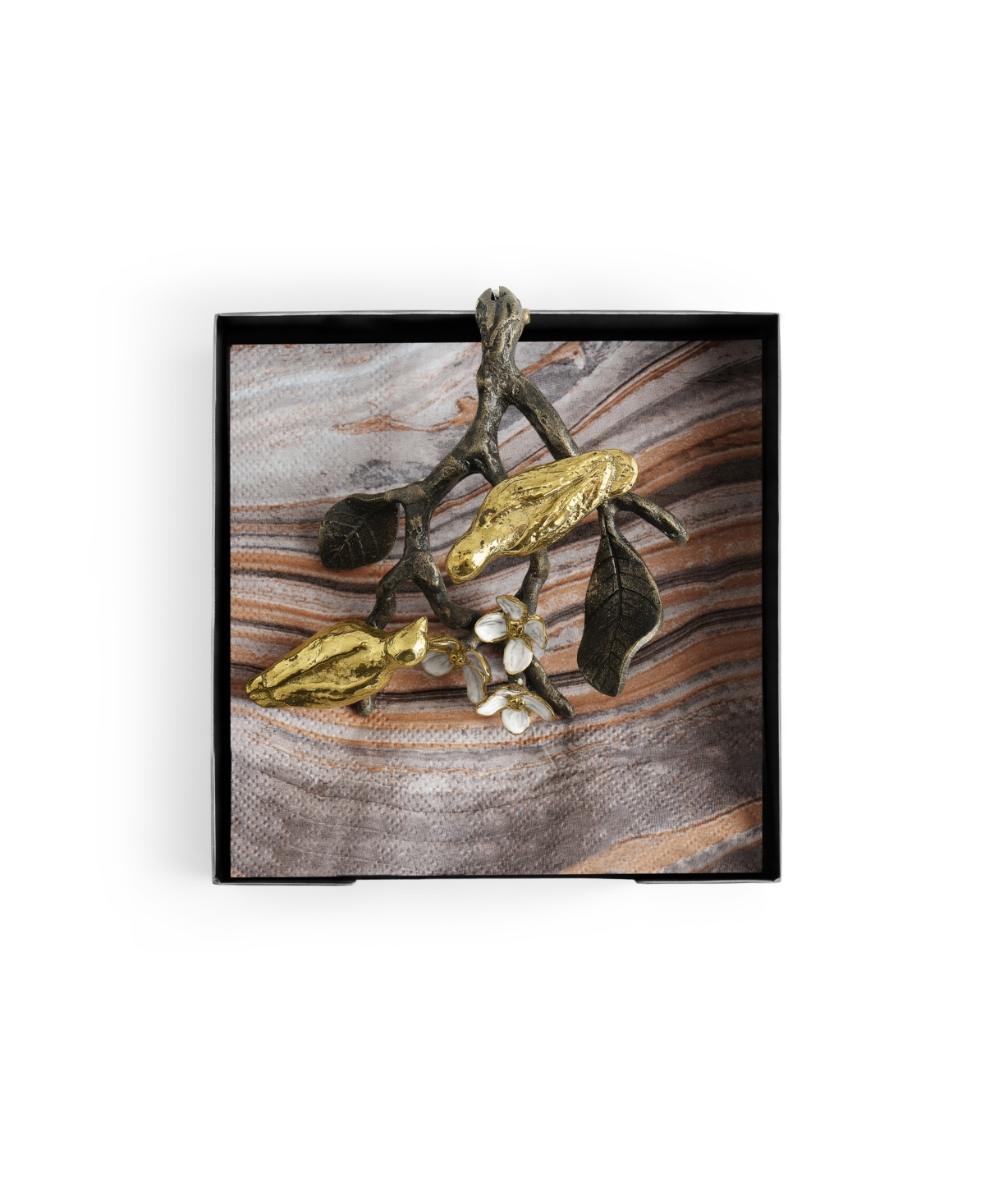 Michael Aram Lovebirds Cocktail Napkin Holder