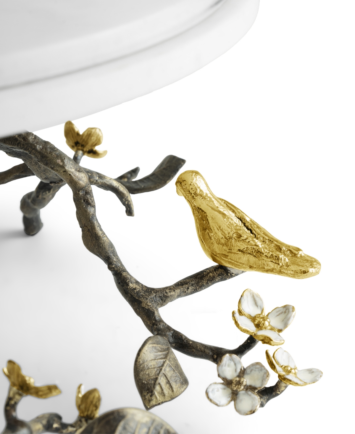 Michael Aram Lovebirds Cake Stand With Dome