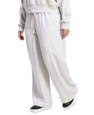 Plus Size Essentials Fleece Mid-Rise Sweatpants