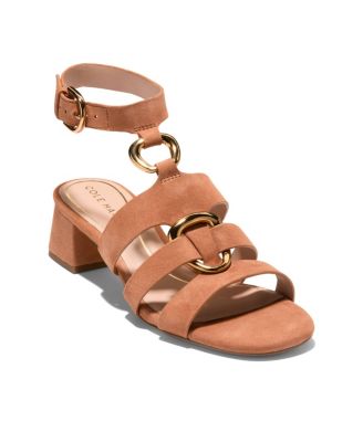 Cole Haan - Women's Lyanna Link Ankle-Strap Dress Sandals